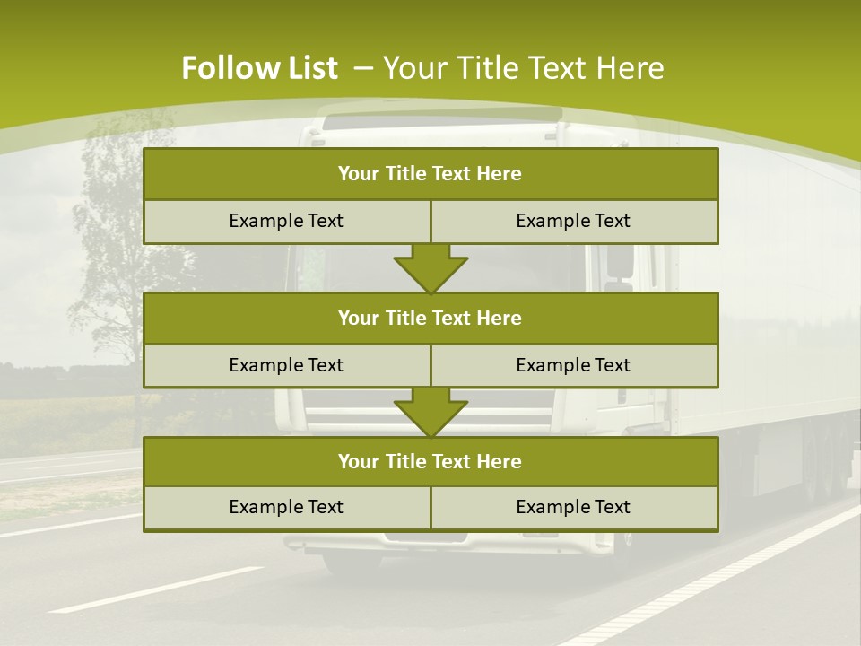 African Architect Leather PowerPoint Template