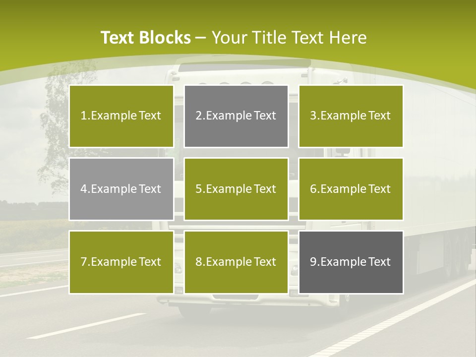 African Architect Leather PowerPoint Template