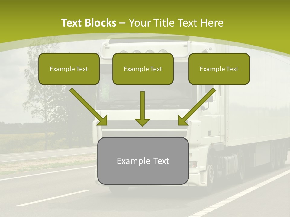 African Architect Leather PowerPoint Template