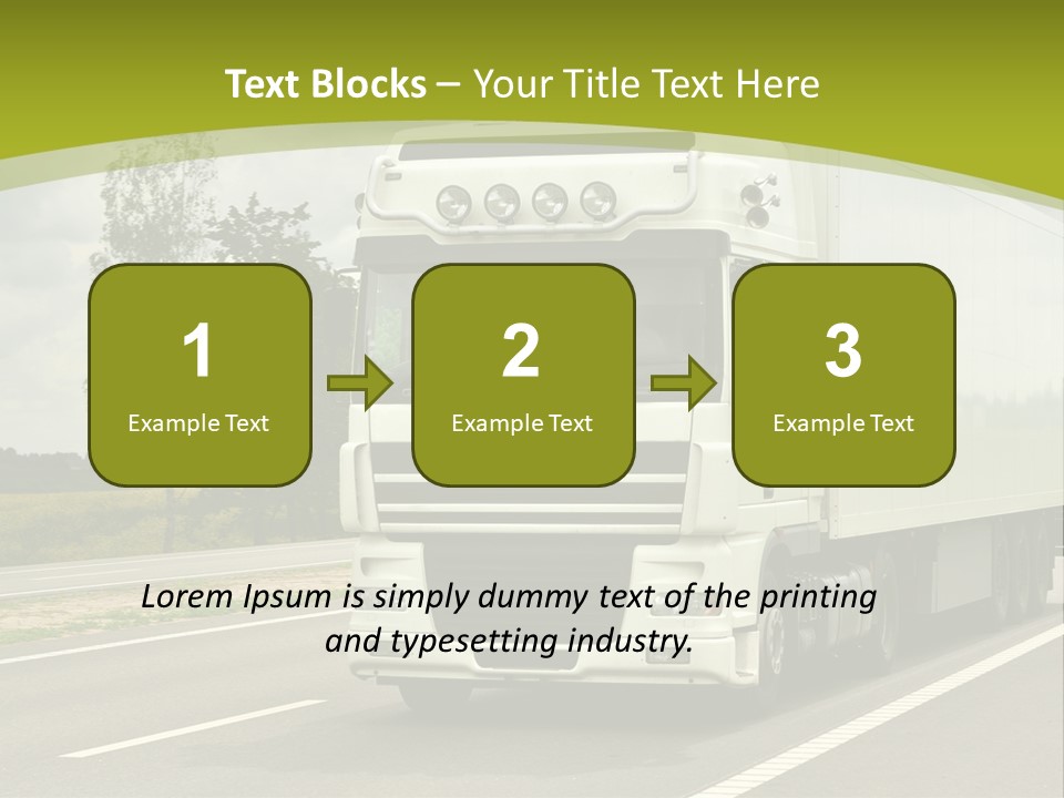 African Architect Leather PowerPoint Template