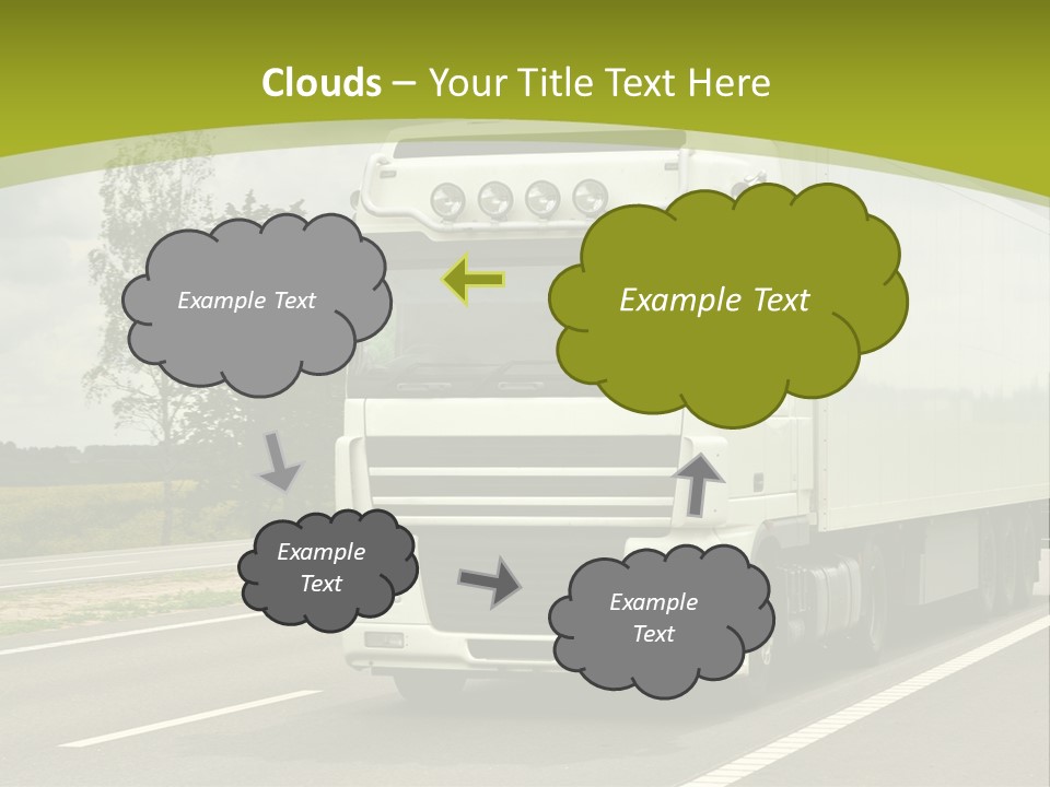 African Architect Leather PowerPoint Template