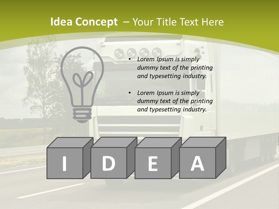 African Architect Leather PowerPoint Template