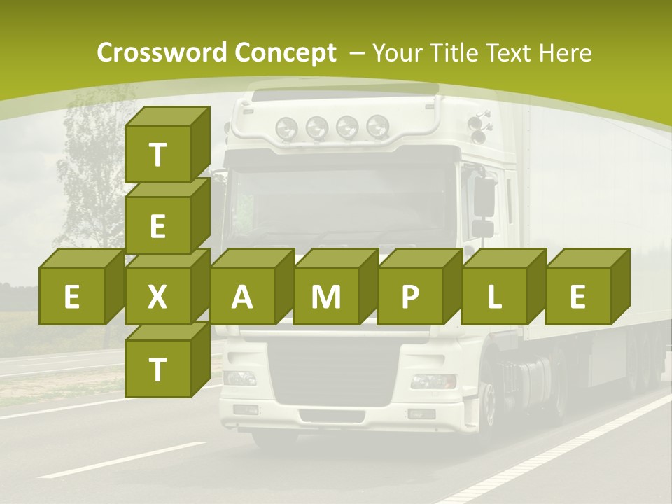 African Architect Leather PowerPoint Template