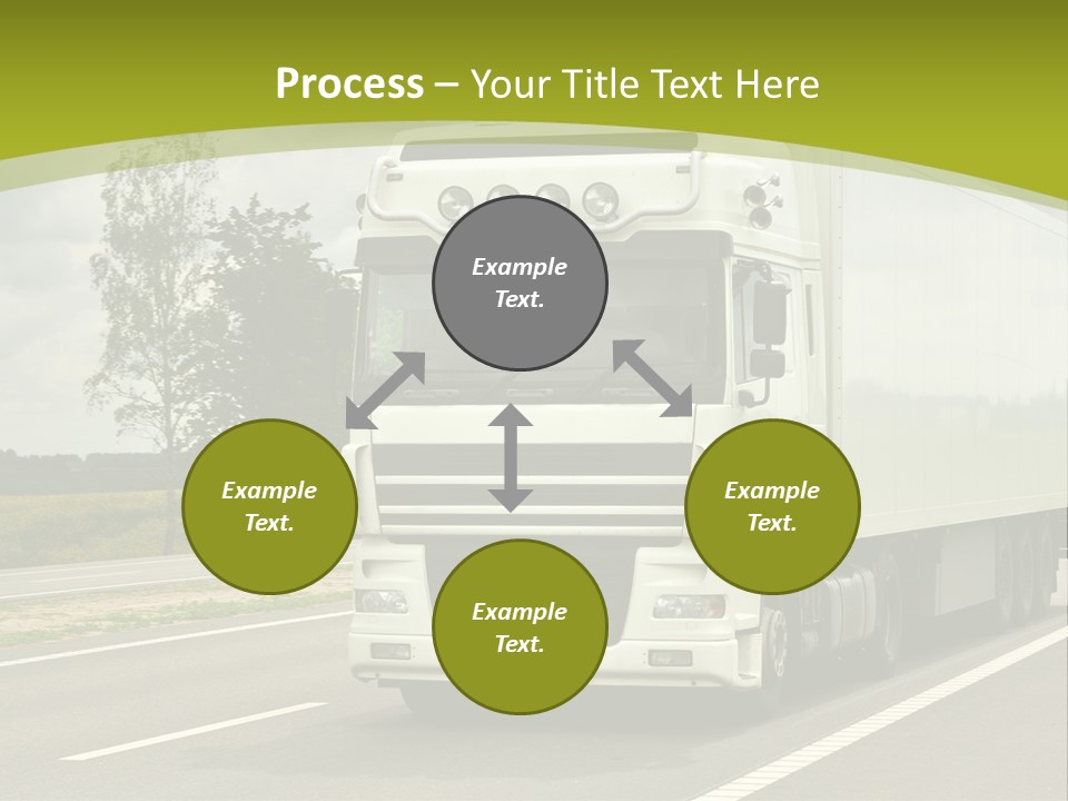 African Architect Leather PowerPoint Template