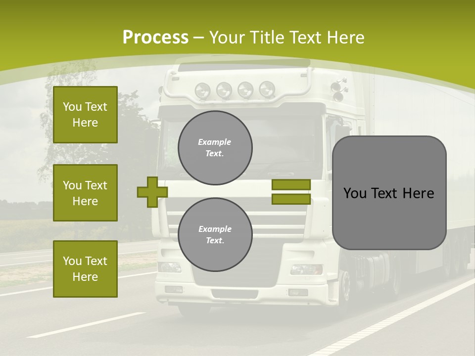 African Architect Leather PowerPoint Template