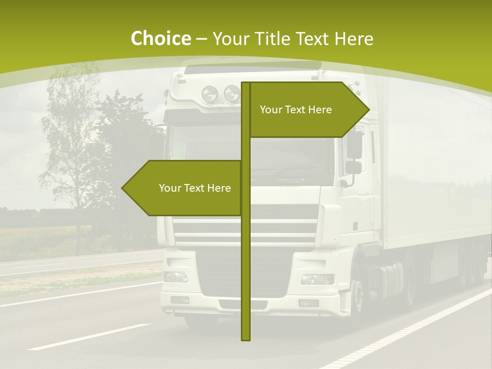 African Architect Leather PowerPoint Template