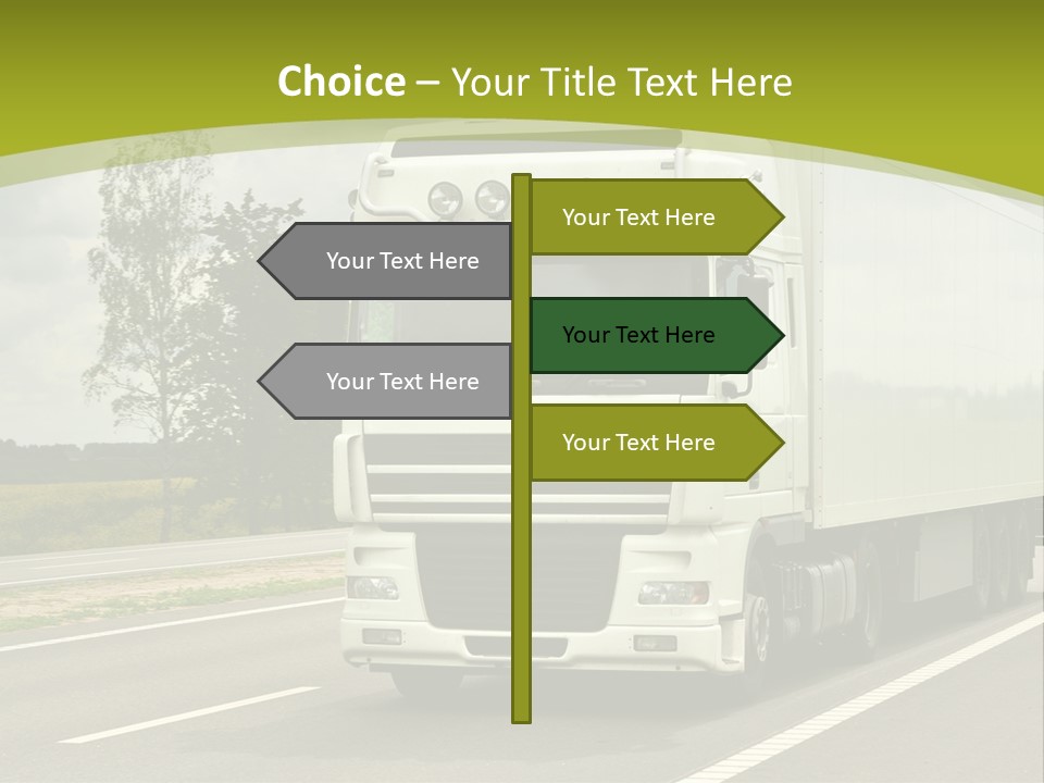 African Architect Leather PowerPoint Template