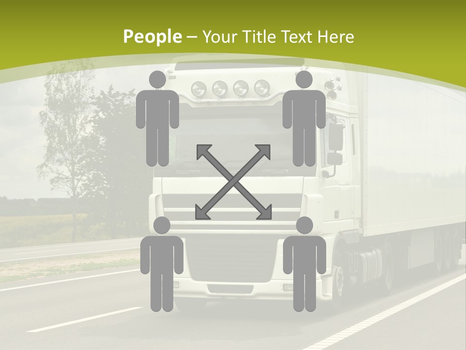 African Architect Leather PowerPoint Template