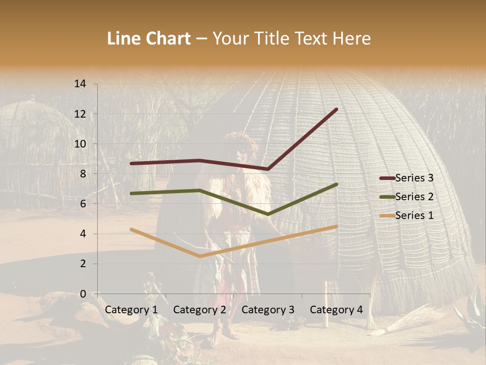 African Architect Leather PowerPoint Template