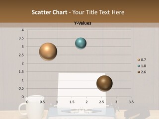 A Typewriter And A Cup Of Coffee On A Desk PowerPoint Template