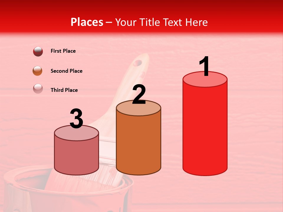 Holding Clipboard Contemporary PowerPoint Template