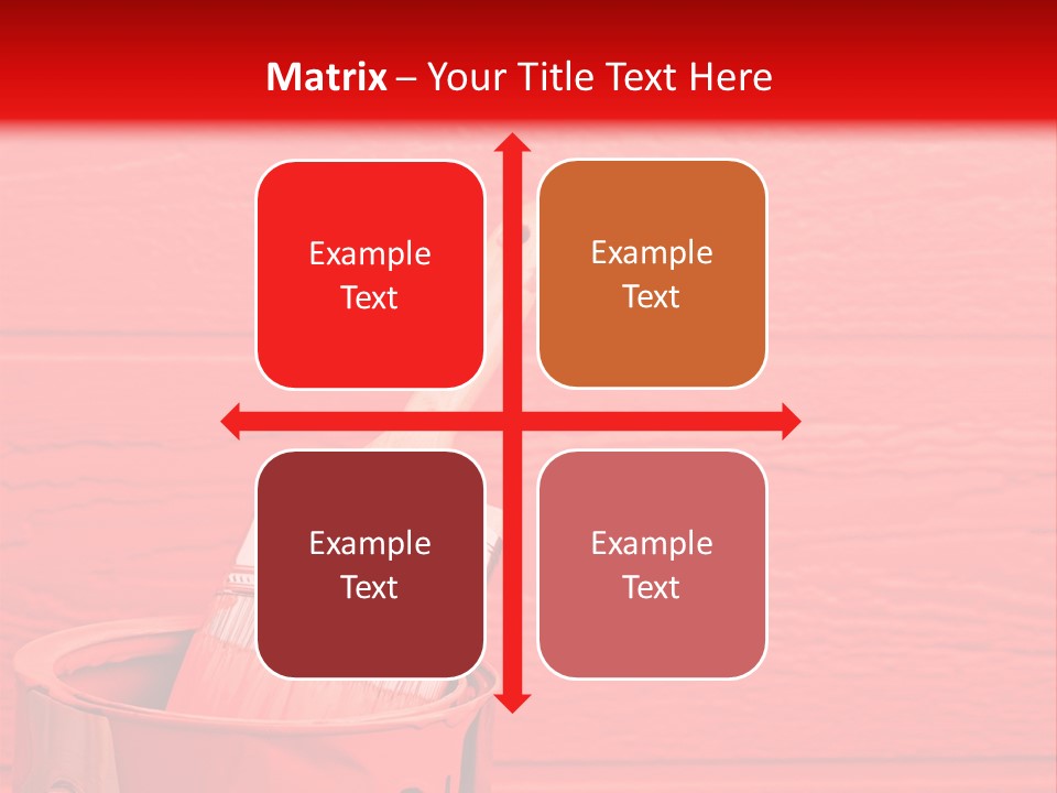 Holding Clipboard Contemporary PowerPoint Template