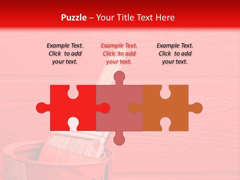 Holding Clipboard Contemporary PowerPoint Template