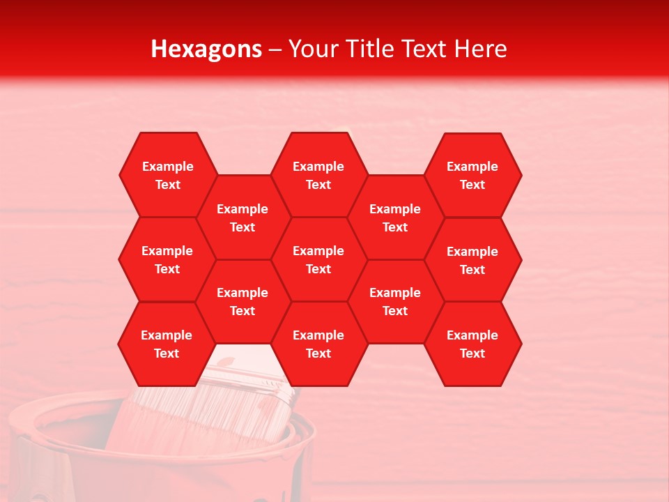 Holding Clipboard Contemporary PowerPoint Template