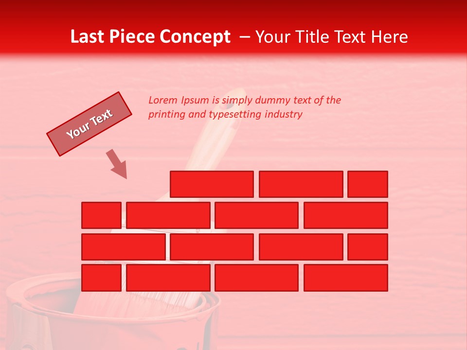 Holding Clipboard Contemporary PowerPoint Template