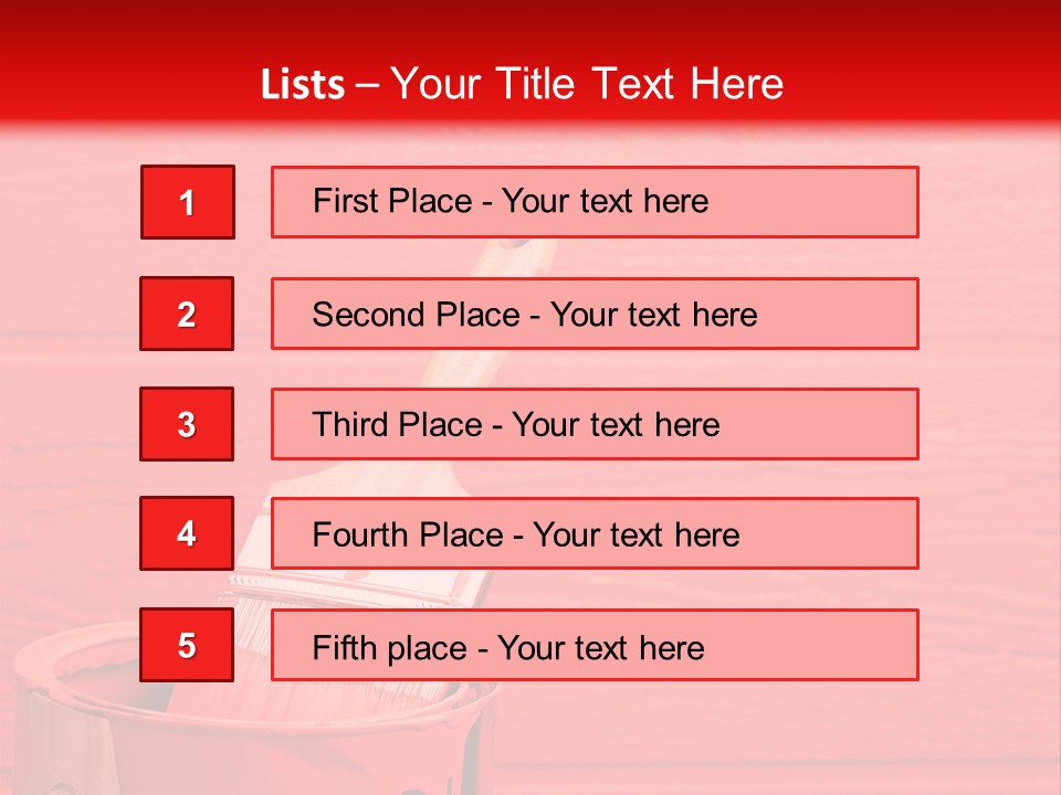 Holding Clipboard Contemporary PowerPoint Template