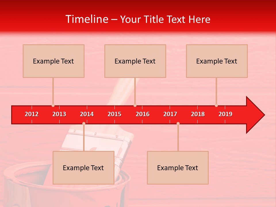 Holding Clipboard Contemporary PowerPoint Template
