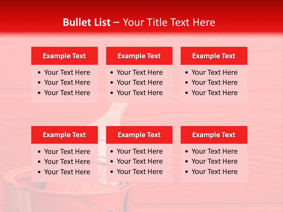 Holding Clipboard Contemporary PowerPoint Template