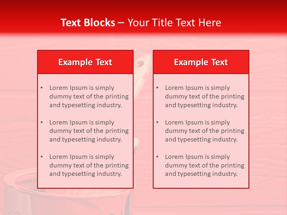 Holding Clipboard Contemporary PowerPoint Template