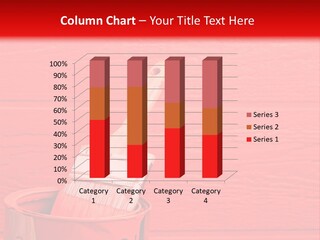 Holding Clipboard Contemporary PowerPoint Template