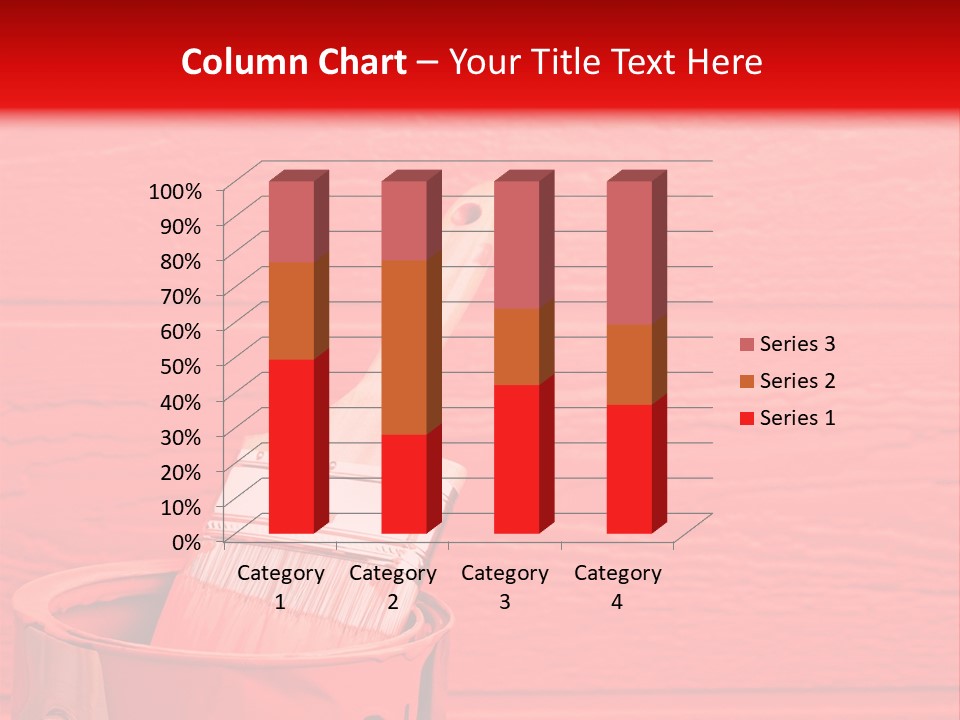 Holding Clipboard Contemporary PowerPoint Template
