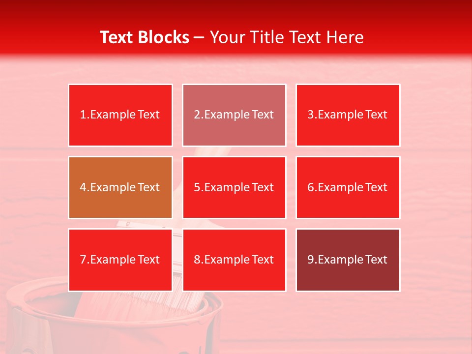 Holding Clipboard Contemporary PowerPoint Template
