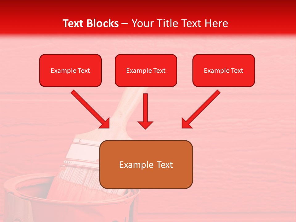 Holding Clipboard Contemporary PowerPoint Template