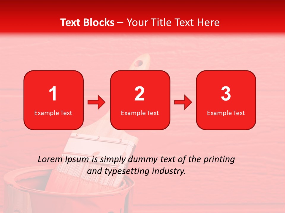 Holding Clipboard Contemporary PowerPoint Template