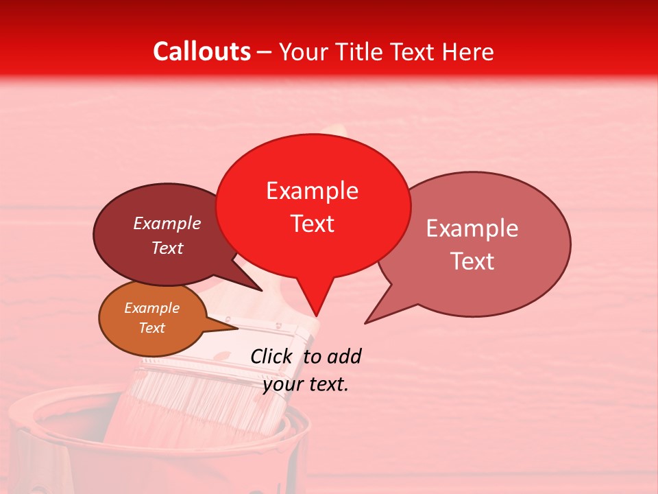 Holding Clipboard Contemporary PowerPoint Template