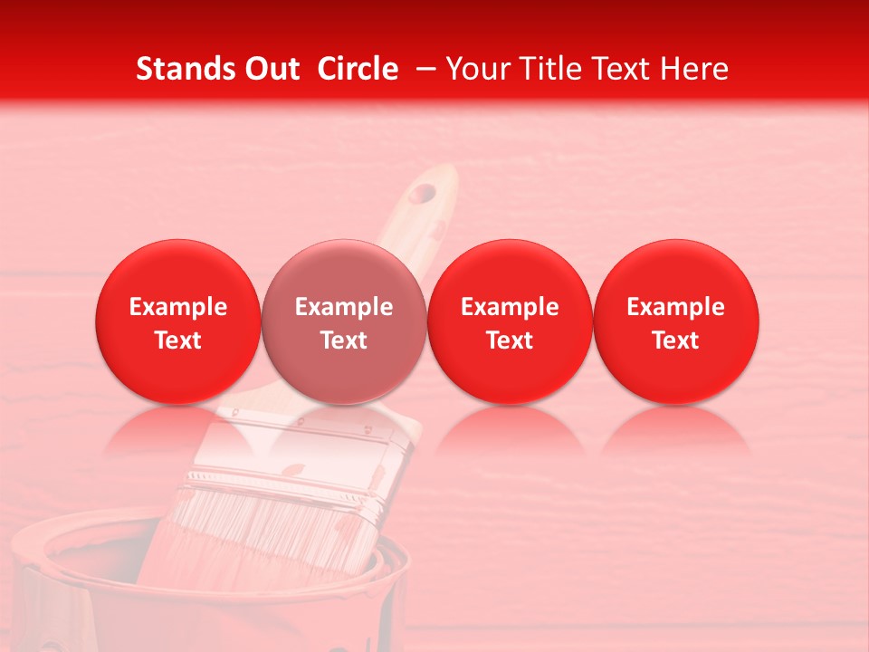 Holding Clipboard Contemporary PowerPoint Template