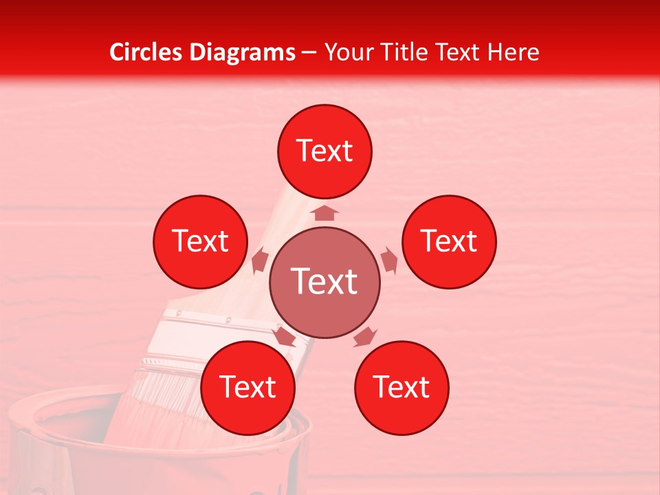 Holding Clipboard Contemporary PowerPoint Template