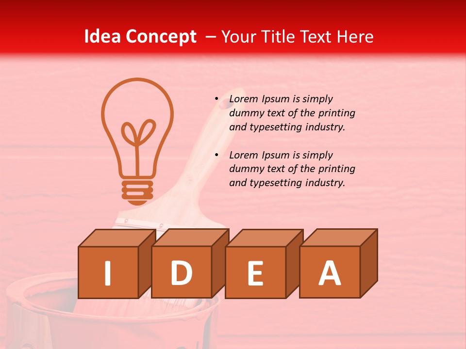 Holding Clipboard Contemporary PowerPoint Template
