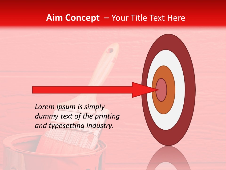 Holding Clipboard Contemporary PowerPoint Template