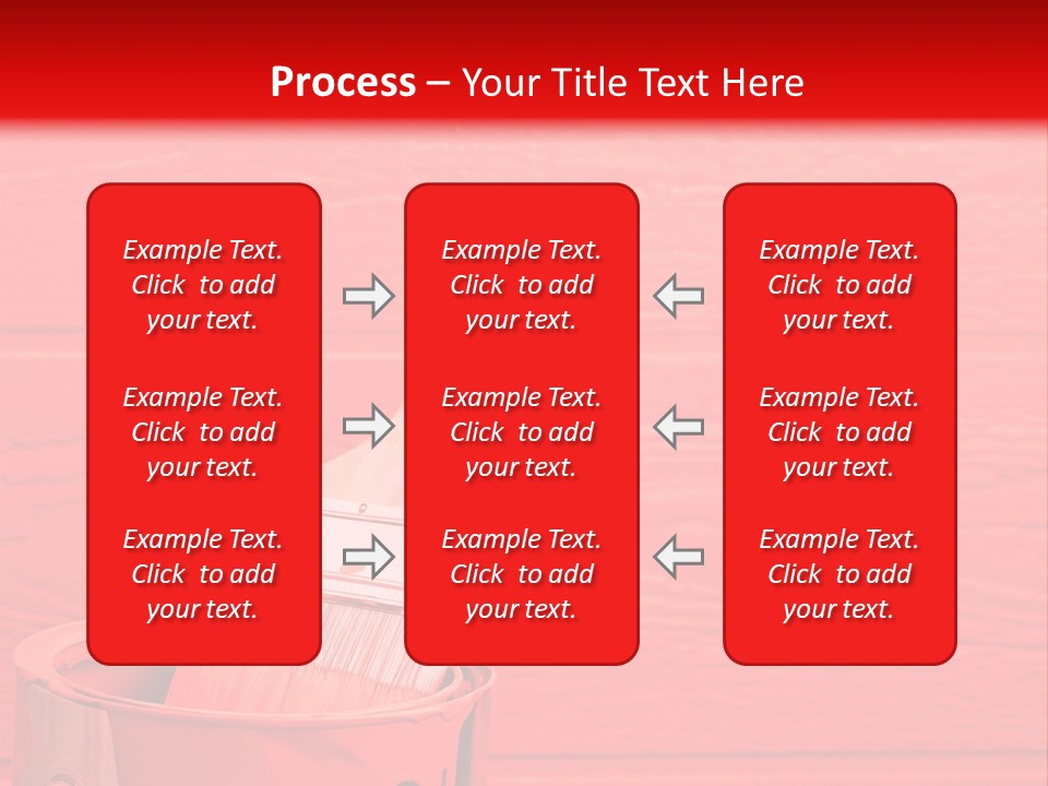 Holding Clipboard Contemporary PowerPoint Template