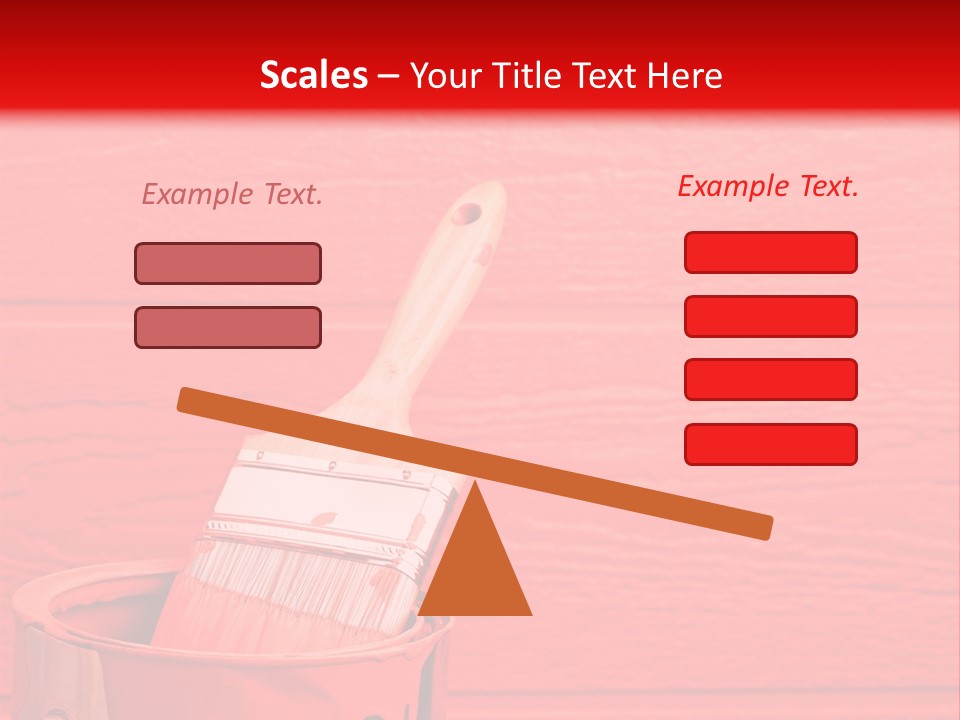 Holding Clipboard Contemporary PowerPoint Template