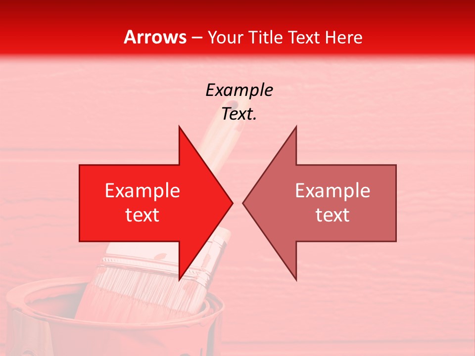 Holding Clipboard Contemporary PowerPoint Template
