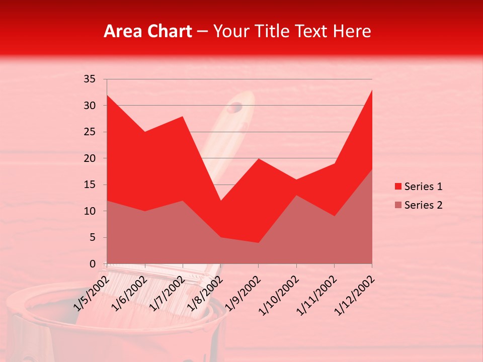 Holding Clipboard Contemporary PowerPoint Template