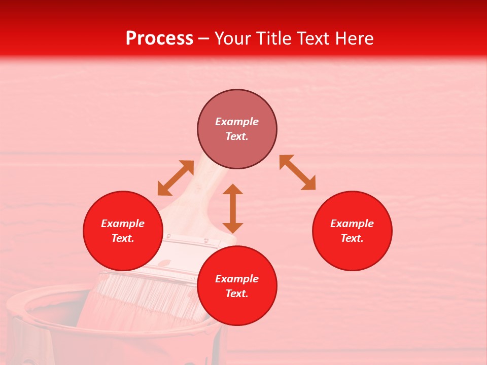 Holding Clipboard Contemporary PowerPoint Template