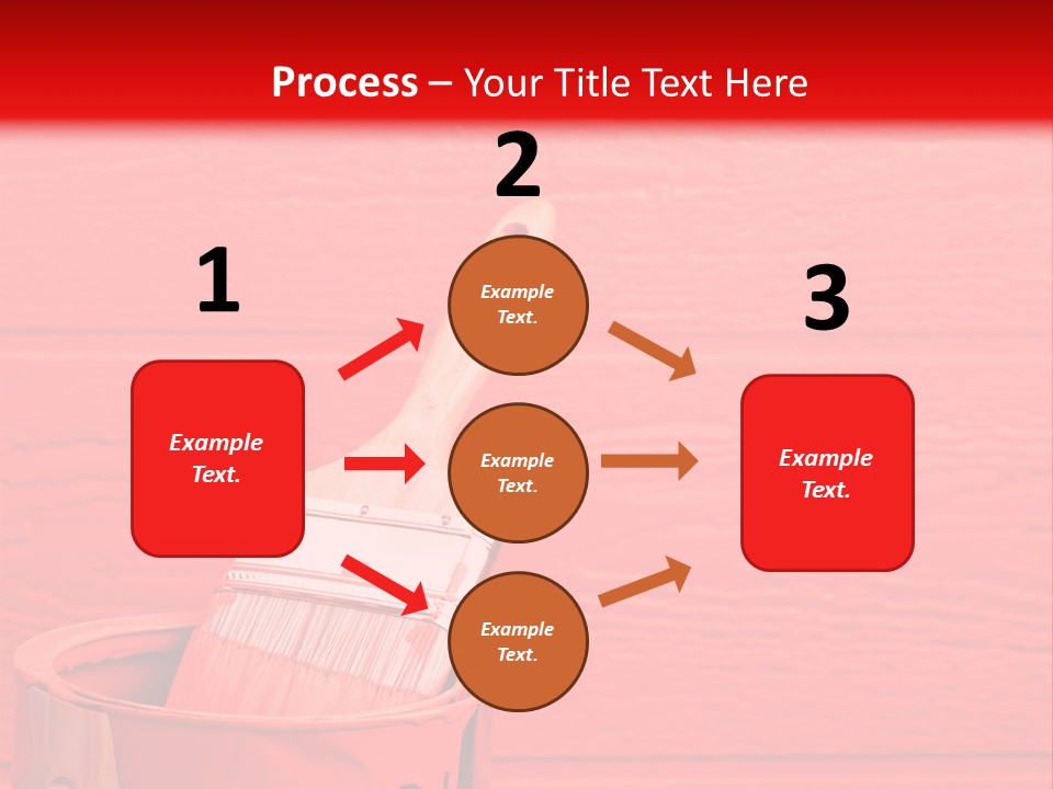 Holding Clipboard Contemporary PowerPoint Template
