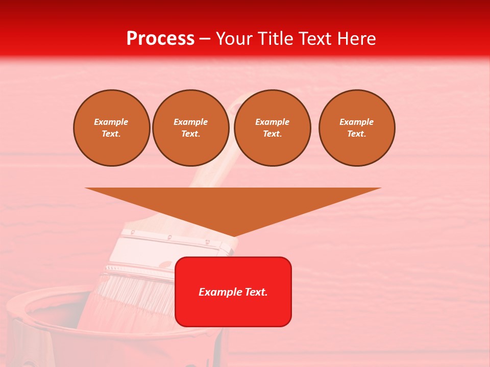 Holding Clipboard Contemporary PowerPoint Template