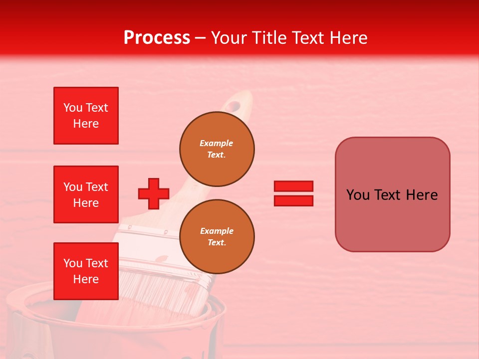Holding Clipboard Contemporary PowerPoint Template