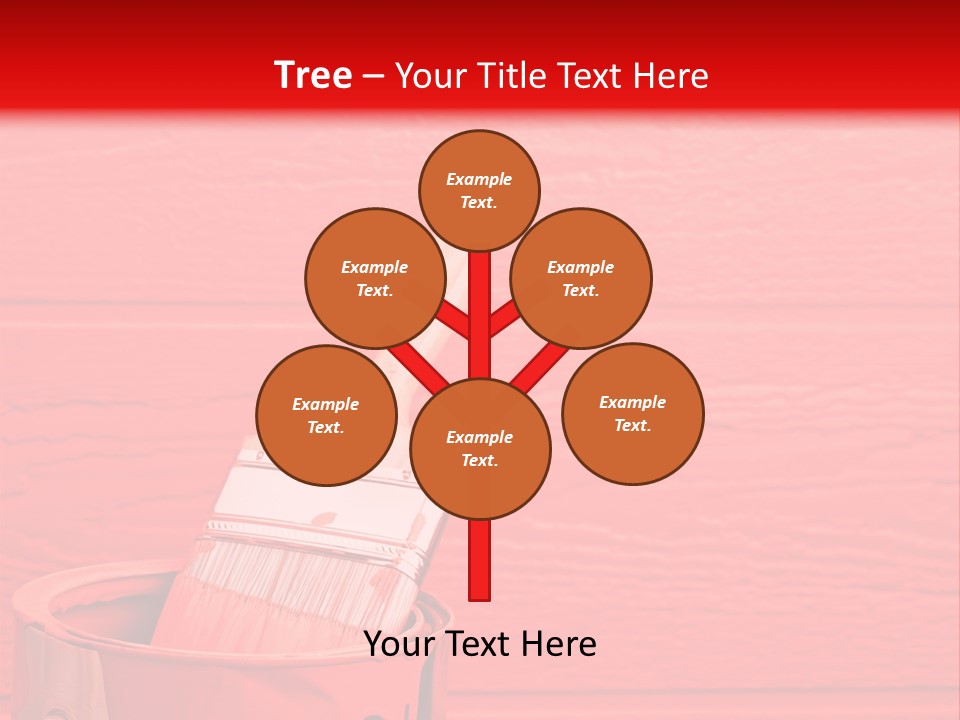 Holding Clipboard Contemporary PowerPoint Template