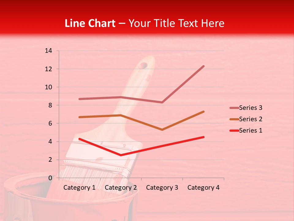 Holding Clipboard Contemporary PowerPoint Template