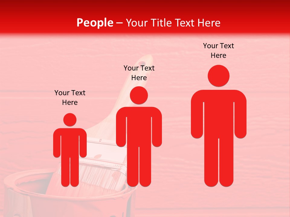 Holding Clipboard Contemporary PowerPoint Template