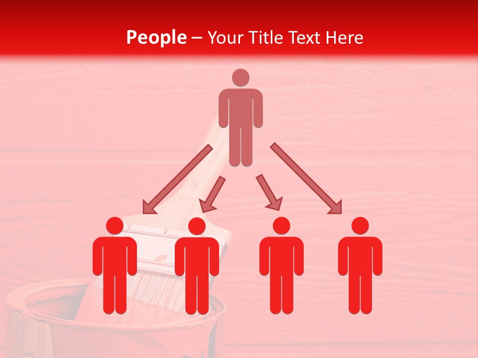 Holding Clipboard Contemporary PowerPoint Template