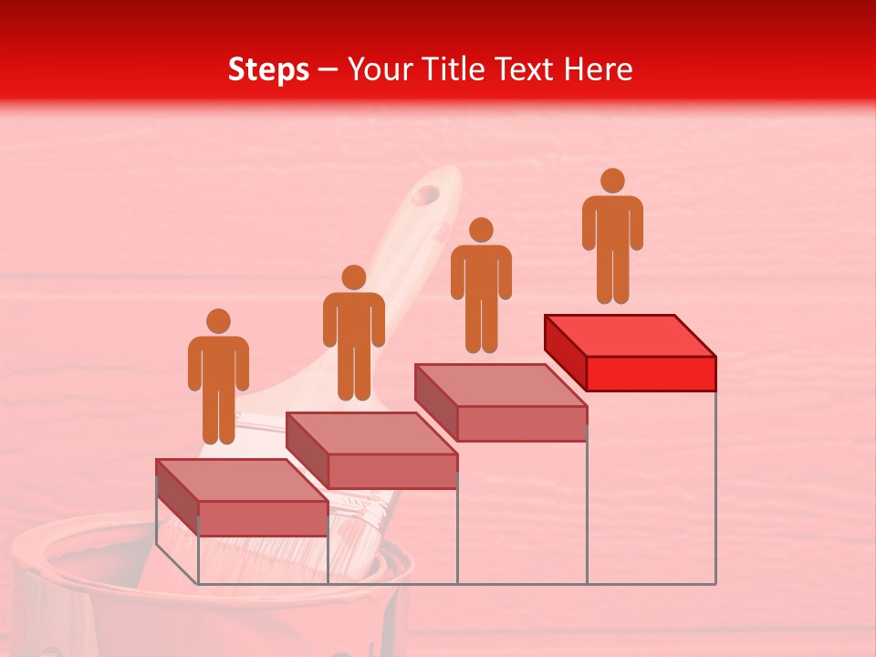 Holding Clipboard Contemporary PowerPoint Template