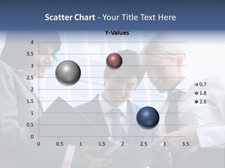 Holding Clipboard Contemporary PowerPoint Template