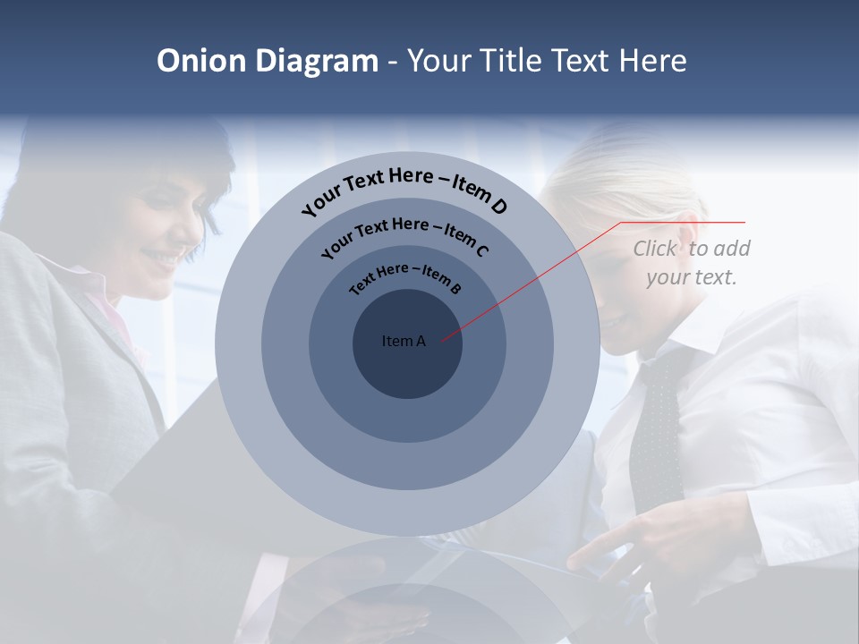 Holding Clipboard Contemporary PowerPoint Template