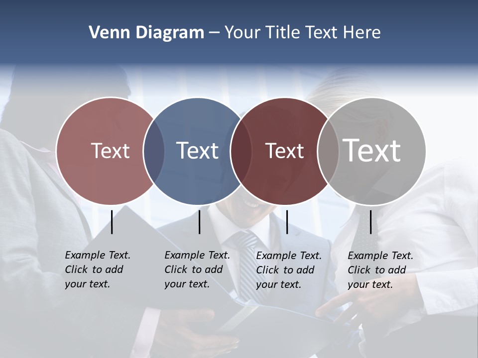 Holding Clipboard Contemporary PowerPoint Template