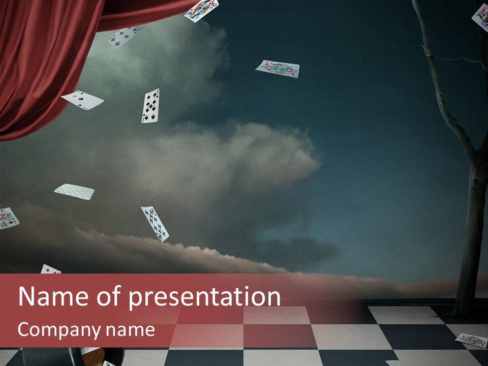 Celebration Tile Box PowerPoint Template